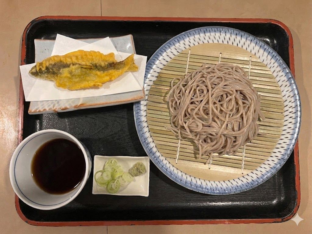 岩魚天ざる蕎麦